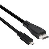 HDMI-kablar - Standard HDMI-Standard HDMI Club 3D HDMI - HDMI Micro High Speed with Ethernet 1m