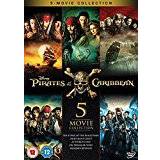 Filmer Pirates of the Caribbean 1-5 Boxset [DVD]