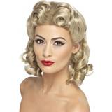 40-tal - Dräkter Maskeradkläder Smiffys 40's Sweetheart Wig Blonde