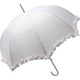 Susino Paraplyer Susino Scallop Frilled Wedding Umbrella White (3599)