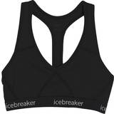 Icebreaker Dam Underkläder Icebreaker Sprite Racerback Sports Bra - Black