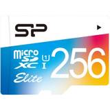 256 GB - SD Minneskort & USB-minnen Silicon Power Elite microSDXC Class 10 UHS-l U1 85MB/s 256GB