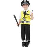 Polis - Vit Dräkter & Kläder Smiffys Police Boy Costume