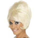 60-tal - Blond Maskeradkläder Smiffys Beehive Peruk Blond