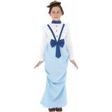 Blå - Storbritannien Dräkter & Kläder Smiffys Posh Victorian Costume