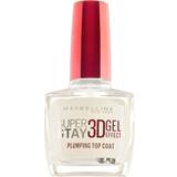 Maybelline Silver Nagelprodukter Maybelline Superstay 3D Gel Effect Plumping Top Coat 10ml