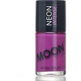 Moon Glow Neon UV Nail Varnish Intense UV Purple 15ml