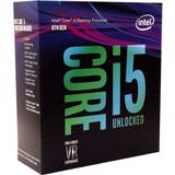 6 Processorer Intel Core i5-8600K 3.6GHz, Box