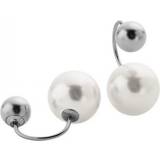 Skagen Agnethe Earrings - Silver/White