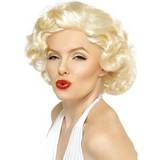 Blond - Film & TV Maskeradkläder Smiffys Marylin Monroe-Peruk i Blond