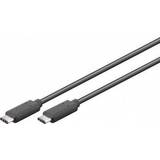 Goobay Svarta - USB-kabel Kablar Goobay USB C-USB C 3.1 2m