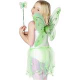 Barn - Grön Tillbehör Smiffys Green Butterfly Wings