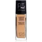 Foundations Maybelline Fit Me Dewy + Smooth Foundation SPF18 #125 Nude Beige