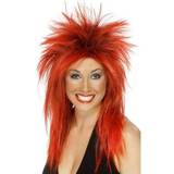 Punk & Rock Maskeradkläder Smiffys Rock Diva Wig Two Tone Red 42241