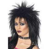 Smiffys Rock Diva Wig Black