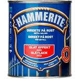 Hammarlack målarfärg Hammerite Direct to Rust Smooth Effect Metallfärg Röd 0.25L