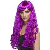Lila Peruker Smiffys Desire Wig Purple