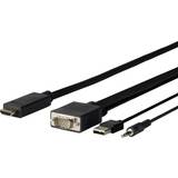 VivoLink HDMI-VGA/3.5mm/USB A 3m