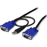 USB-kabel - VGA Kablar StarTech USB A/VGA-VGA 3m