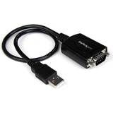 Kablar StarTech USB to Seriell RS232 Adapter 2.0 0.3m