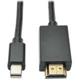 Tripp Lite HDMI-kablar - Nickel Tripp Lite HDMI - DisplayPort Mini M-M 1.8m