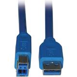 Tripp Lite USB A-USB B - USB-kabel Kablar Tripp Lite SuperSpeed USB A-USB B 3.0 1.8m