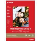 Fotopapper Canon PP-201 Plus Glossy II A4 260g/m² 20st