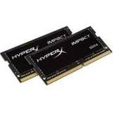 HyperX SO-DIMM DDR4 RAM minnen HyperX Impact DDR4 2933MHz 2x16GB (HX429S17IBK2/32)