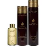 Lanza Fett hår Gåvoboxar & Set Lanza Keratin Healing Oil Paket