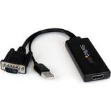 Kablar StarTech HDMI-VGA/USB A M-F 0.3m
