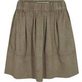 Minimum Sweatshirts Kläder Minimum Kia Short Skirt - Dusty Olive