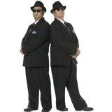 Blues Brothers - Glasögon Maskeradkläder Smiffys Blues Brothers Costume Black