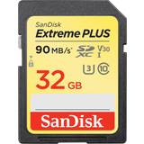 SanDisk Extreme Plus SDHC UHS-I U3 V30 90/60MB/s 32GB