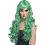 Damer - Grön Peruker Smiffys Desire Wig Green