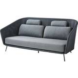 Cane-Line Aluminium Utesoffor & Bänkar Cane-Line Mega 2-seat Sofa Soffa