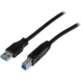 PVC - USB A-USB B - USB-kabel Kablar StarTech SuperSpeed USB A-USB B 3.0 2m