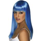 Smiffys Glamourama Wig Neon Blue