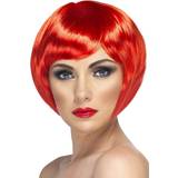 Karneval - Röd Peruker Smiffys Babe Wig Red