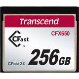 CFast 2.0 Minneskort Transcend CFast 2.0 256GB (650x)