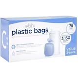 Ubbi Blöjpåsar Ubbi Plastic Bags 75-pack