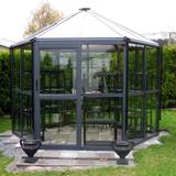 Orangeri Metalcraft Greenhouse 10m² Aluminium Glas