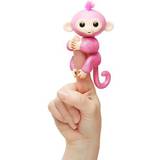 Apor - Djur Interaktiva leksaker Wowwee Fingerlings Glitter Monkey Rose