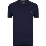 Kläder Polo Ralph Lauren Custom Slim Fit Cotton T-shirt - Ink