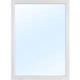 Brun Fasta fönster Drumdial M18 PVC-U Fast fönster 2-glasfönster 100x70cm