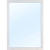 Brun Fasta fönster Drumdial M18 PVC-U Fast fönster 3-glasfönster 100x150cm