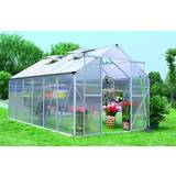 Fristående växthus Metalcraft Greenhouse 10.7m² Aluminium Plast