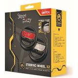 Steel Play 1 Spelkontroller Steel Play Nintendo Switch Steering Wheel Twin Pack