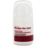Recipe for Men Hygienartiklar Recipe for Men Alcohol Free Antiperspirant Deo 60ml 1-pack