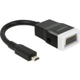 Kablar DeLock HDMI Micro-VGA/3.5mm M-F 0.2m