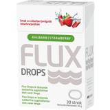 Flux Salivstimuleringsprodukter Flux Drops Rhubarb & Strawberry 30-pack